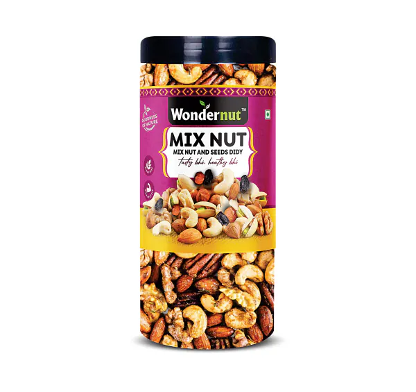 Wondernut Premium Mix nuts Dry fruits 250gm. JioMart