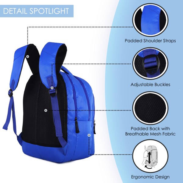 POLESTAR Graphic 35 L College/ School/ Casual/ Day Travel Backpack with 15.6" laptop compartment