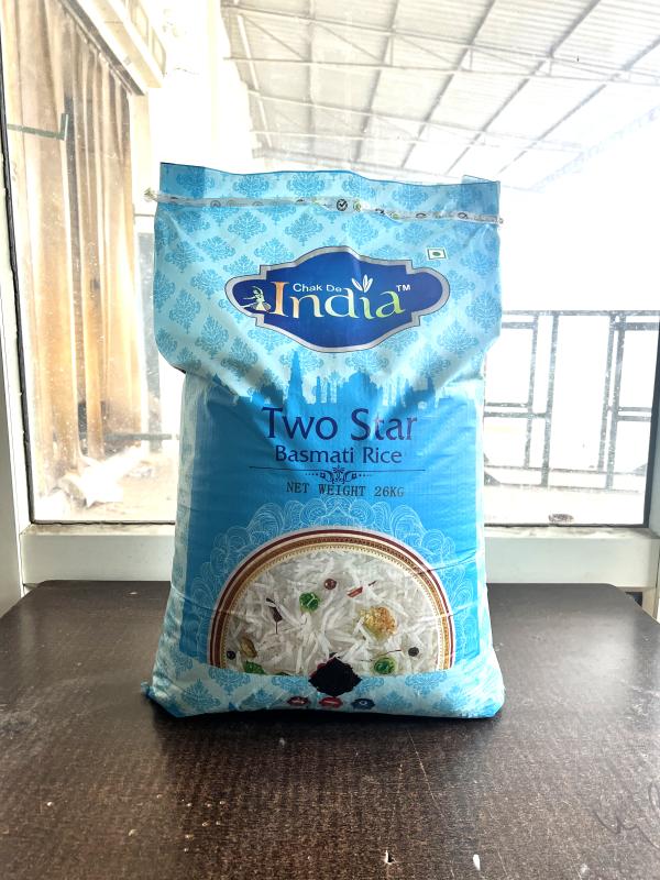 Chak De India Two Star Basmati Rice 26KG (Mogra Rice) JioMart