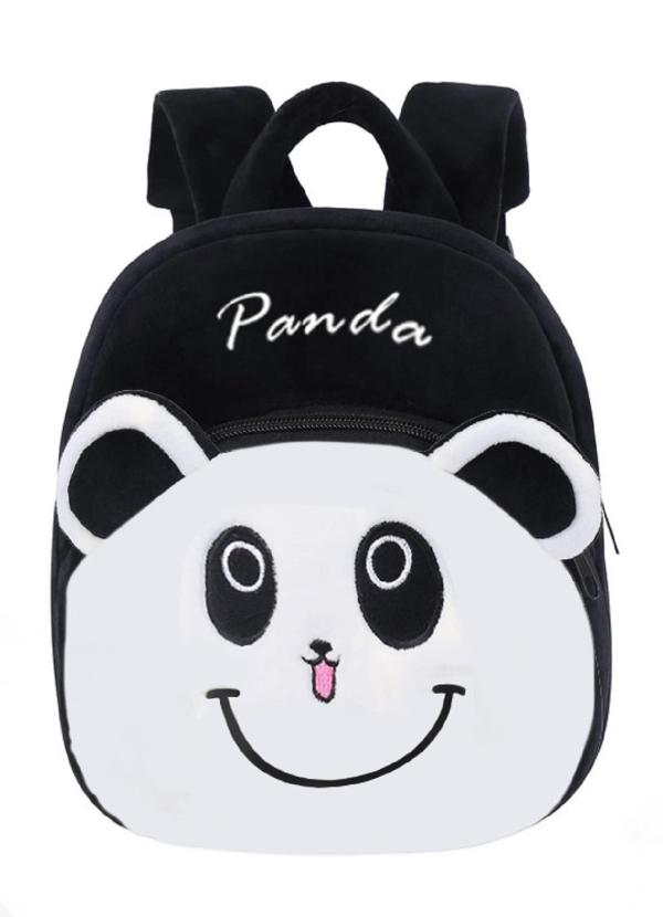 Frantic Kids Soft Cartoon Velvet Animal Plush School Backpack Bag For 2 To  5 Years Girls/Baby/Boys/Toddler -Picnic, Nursery, Preschool  (BlackPanda_2022) - JioMart