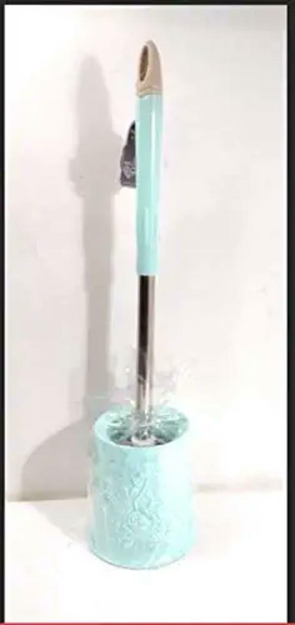 Divine Home Blue Toilet Brush With Stand JioMart