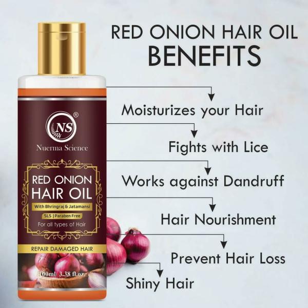 Nuerma Science Red Onion Hair Oil JioMart