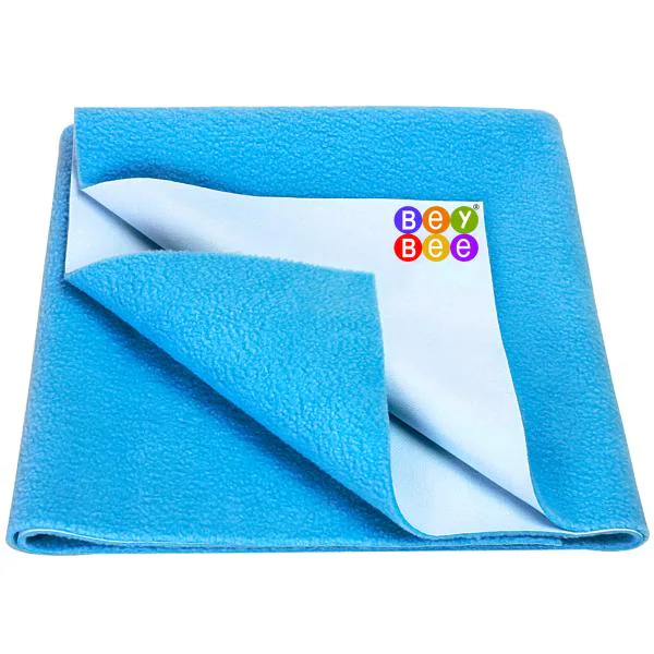 BeyBee Firozi Waterproof Baby Bed Protector Sheet 50 cm x 70 cm JioMart