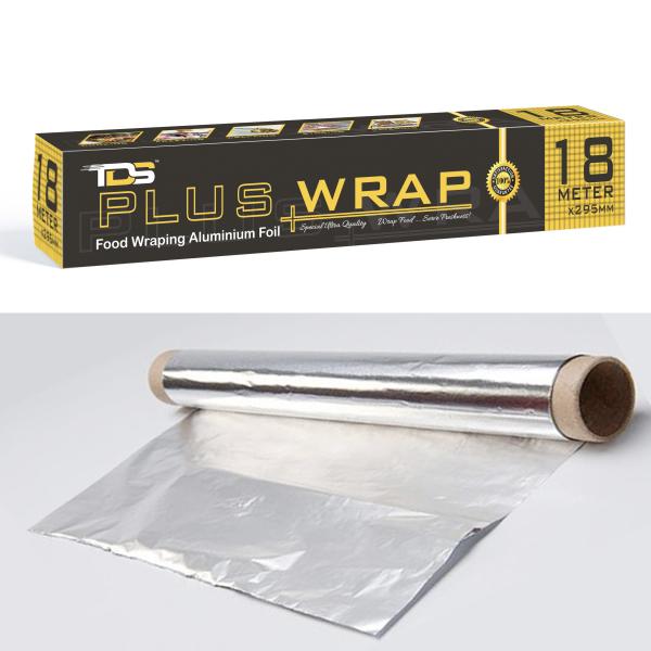 18 Meter Food Wrapping Aluminium Foil Paper Pack 1 JioMart