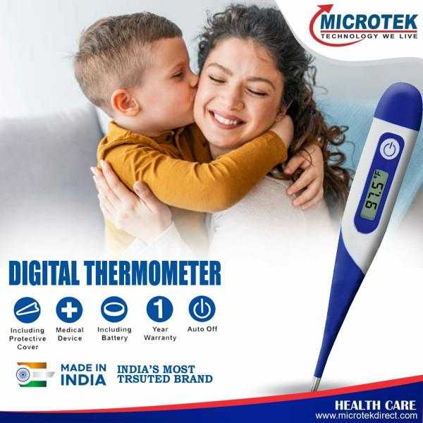 Microtek T15SL Digital Flexible Thermometer Fast and Accurate Fever