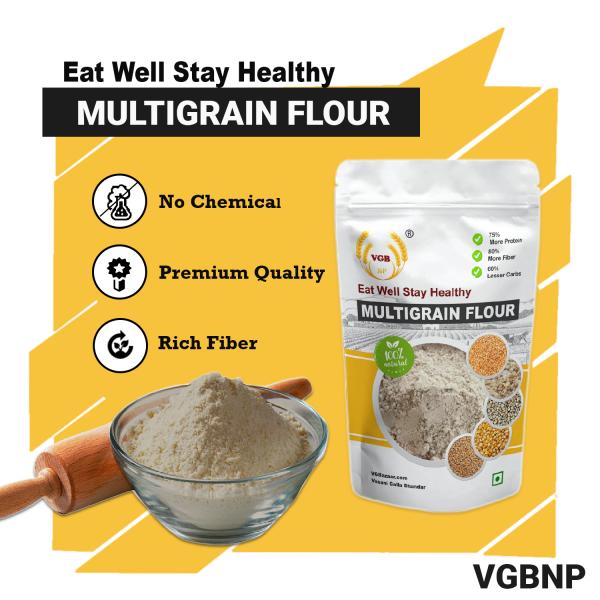 VGBNP 100 natural & Original Multigrain Mix flour ( Mix grain Atta