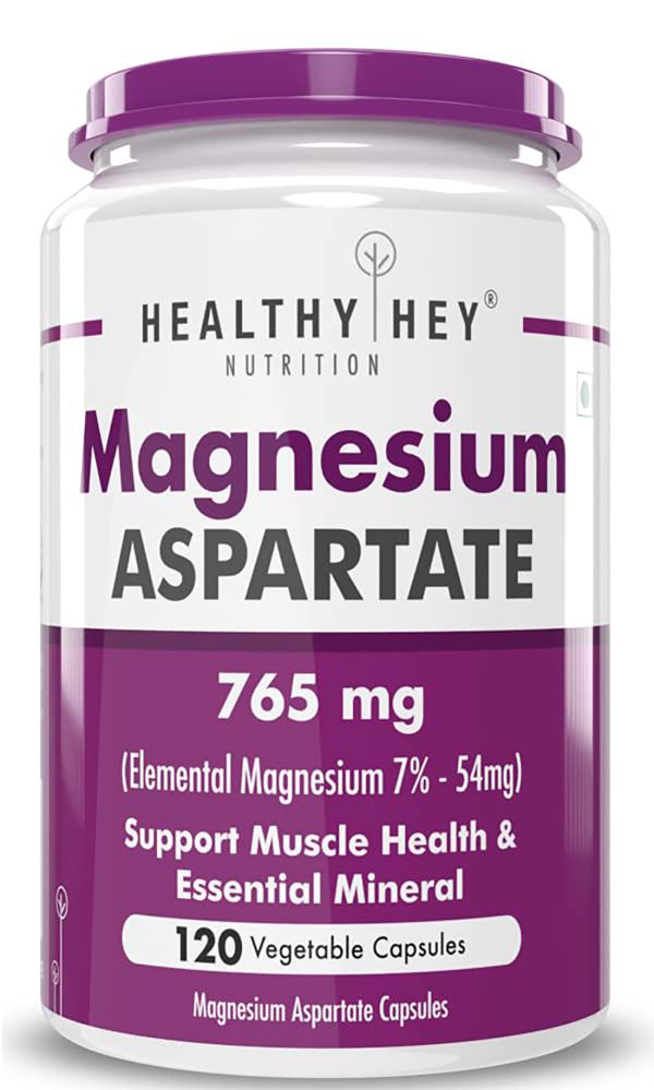 Healthyhey Nutrition Magnesium Aspartat 120 Capsules JioMart
