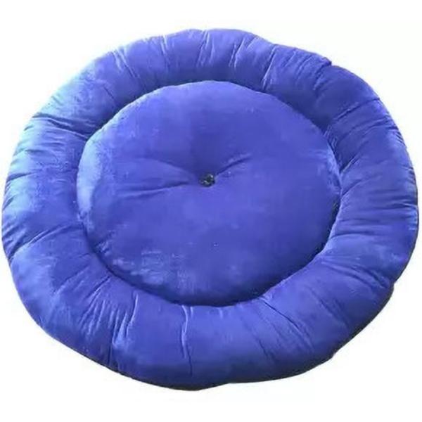 Geo Allen Super Soft Velvet Round Dog/Cat Bed/Cushion/Seat For Small