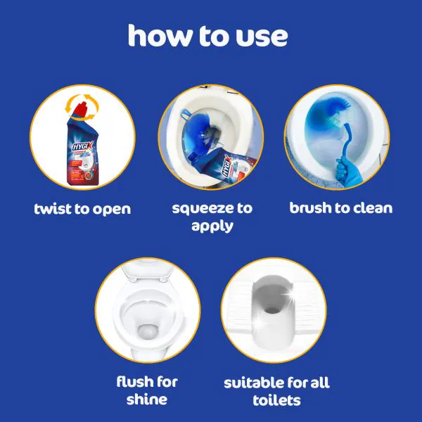HYGIX Powerful Toilet Cleaner 200ml JioMart