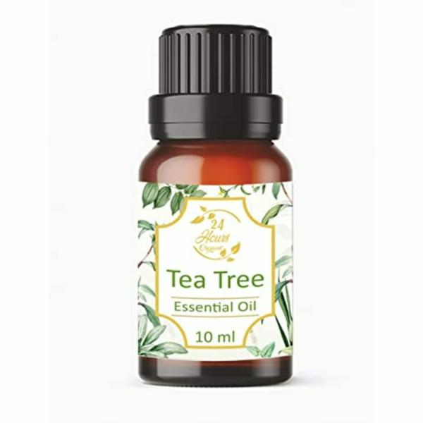24 Hours Organic Tea Tree Essential Oil Treat For Antibacterial Acne