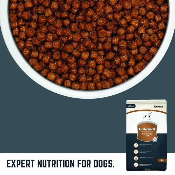 Eminent Senior Light 15 kg Dry Food for Older Dogs and Dogs Prone to