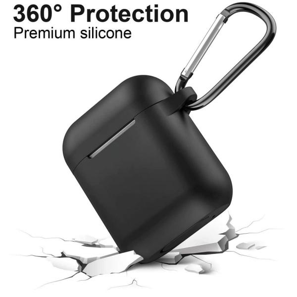 Inclu Silicone Front And Back Case With Keychain For Boat Airdopes 131