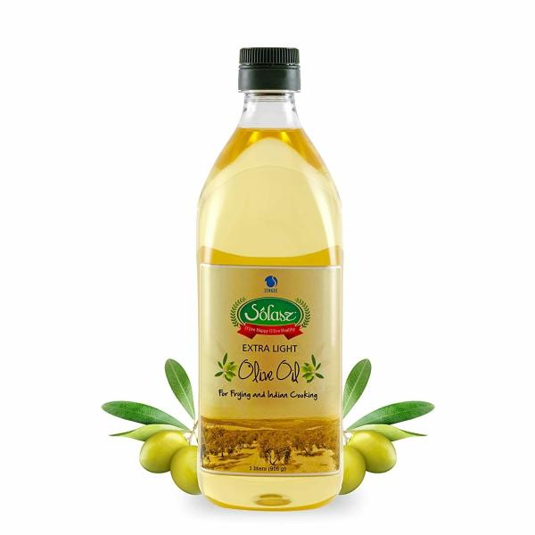 Solasz 100 Spanish Indian Cooking Olive Oil Extra Light Flavour 1litres JioMart