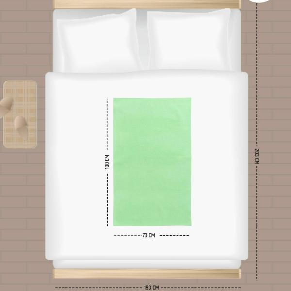 Elementary Smart Dry Waterproof Medium Bed Protector Sheet Pack of 2