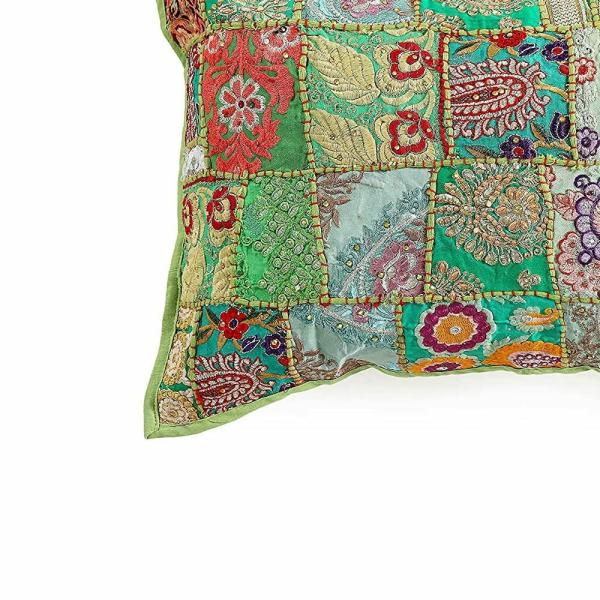 Handicraft Bazarr Rectangular Bed Pillow Cover 16X24 Inch Lumbar Pillow