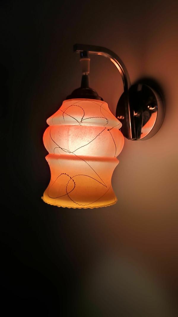 PR Prashant LED Yellow Swing Arm Wall Lamp Without Bulb Surface Mounted