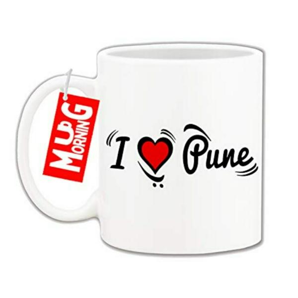 Mug Morning I Love Pune Mug Pune Coffee Mug JioMart