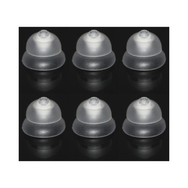 FCS Pack of 6 Click Dome for Siemens Signia RIC, Click CIC & Click ITC