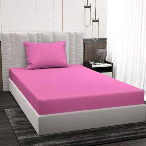 Swizier Beautiful 240 TC 100 Polycotton Solid Design One Single Bed