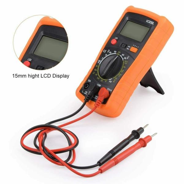 Techtest Plastic 830L Pocket Mini Voltage Tester Digital Multimeter