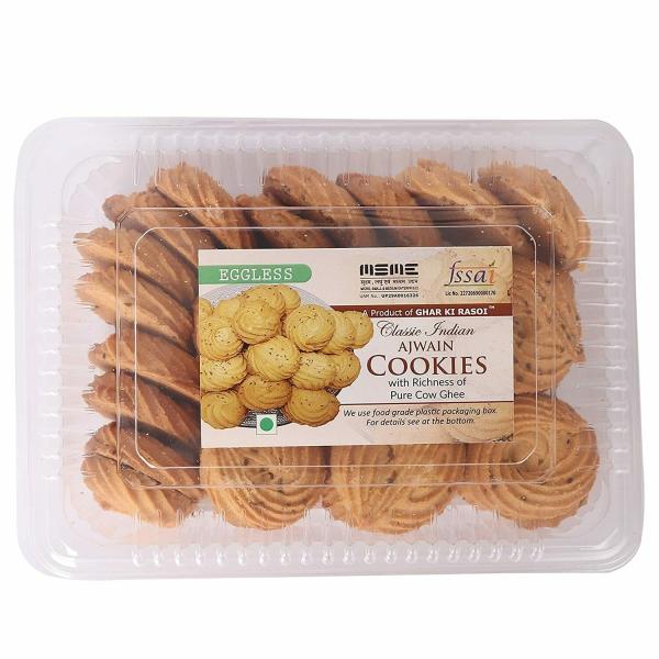 Ghar Ki Rasoi Homemade Ajwain Cookies,(Biscuits) Healthy and Tasty