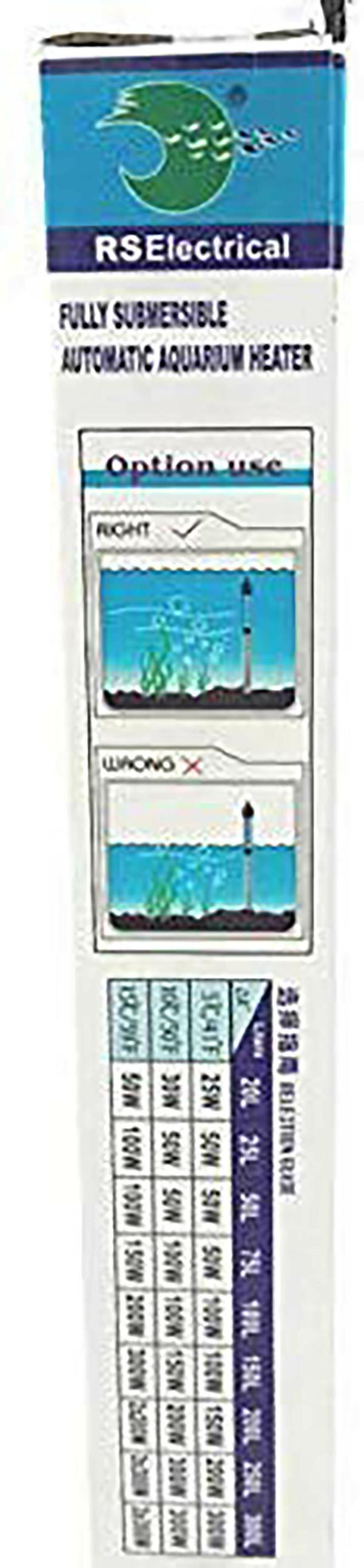 Automatic Temperature Controlled Aquarium Heater (50 watts) JioMart