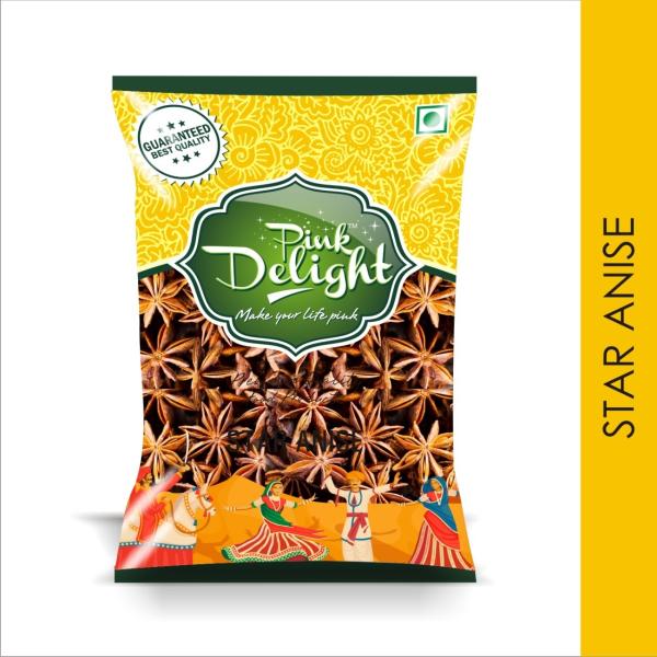 Pink Delight Star Anise Chakra Phool 100 Gm Pack JioMart
