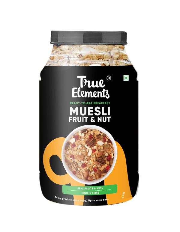 True Elements Fruit And Nut Muesli 1000gm JioMart