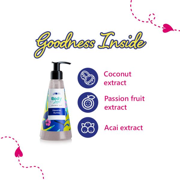 Plum BodyLovin’ Hawaiian Rumba Shower Gel 240ml B1G1 JioMart
