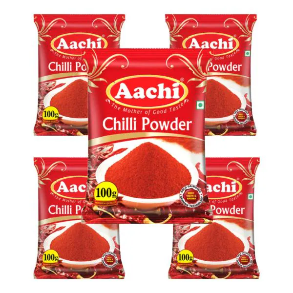 Aachi Chilli Powder 500G (100Gx5) JioMart