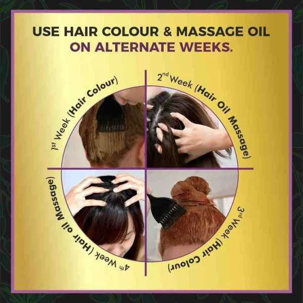 INDUS VALLEY 100% Organic Hair Colour & Spa With Essential Oils -dark brown  (Net Quantity: 100g + 10ml) - JioMart