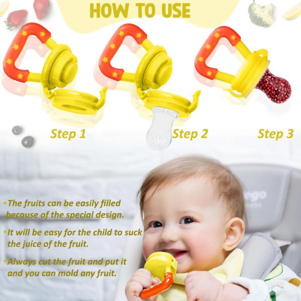 Bembika Yellow Silicone Baby Nibbler Star Design For Kids JioMart