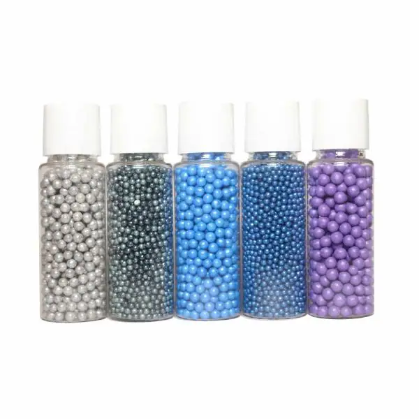 Confect Disco Ball Sprinkles DB Multipack 4 100 gms for Cake Cupcake