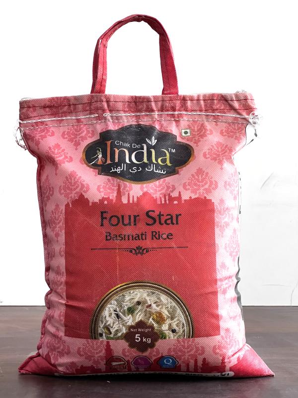 Chak De India 5 KG Dubar Four Star Basmati Rice JioMart