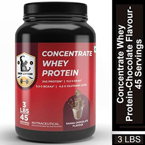 GROLET Whey Protein Powder Chocolate Flavor for Immune Support 1360 g