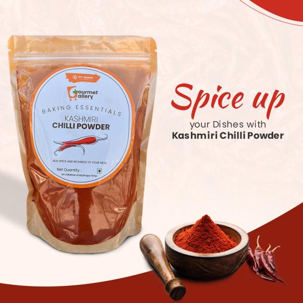 MyShape Time Kashmiri Red Chilli Powder Authentic, HandPounded, Fresh