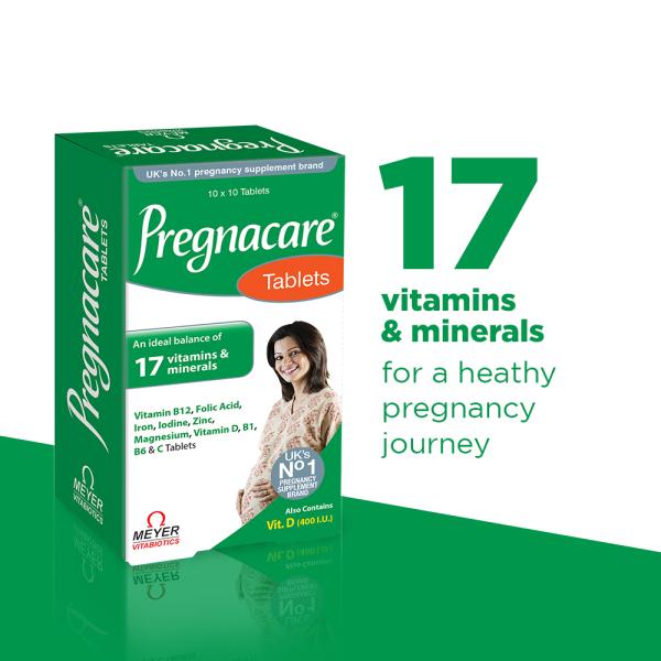 PREGNACARE Multivitamin Pregnancy Supplement 30 Tablets JioMart