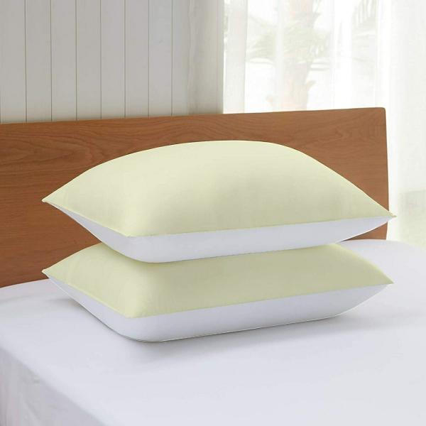 Mahaveer Cotton Reversible MicroFibre Pillows Set of 4 in 16X24