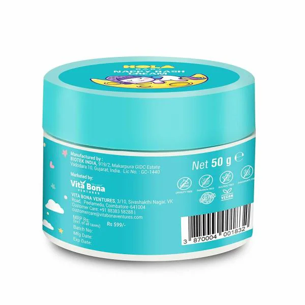 HOLA Cosmetics Nappi cream for babies Diaper Rash Prevention Cream