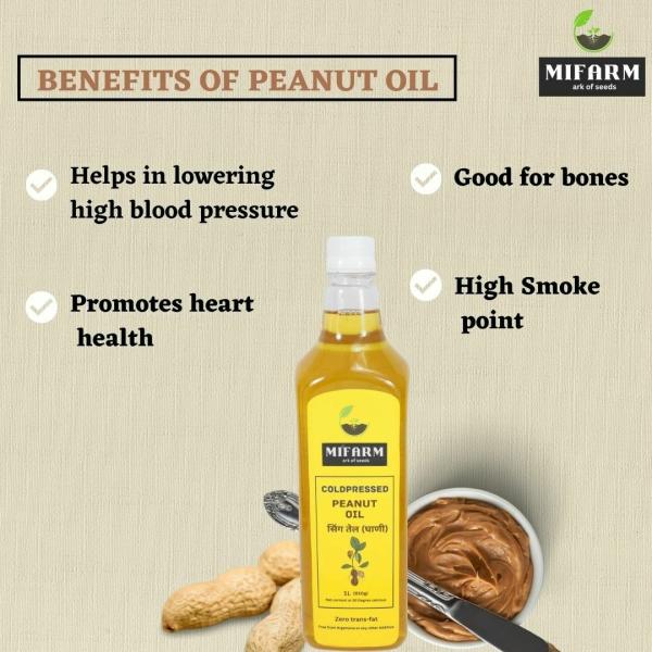 MIFARM Coldpressed Groundnut Oil JioMart