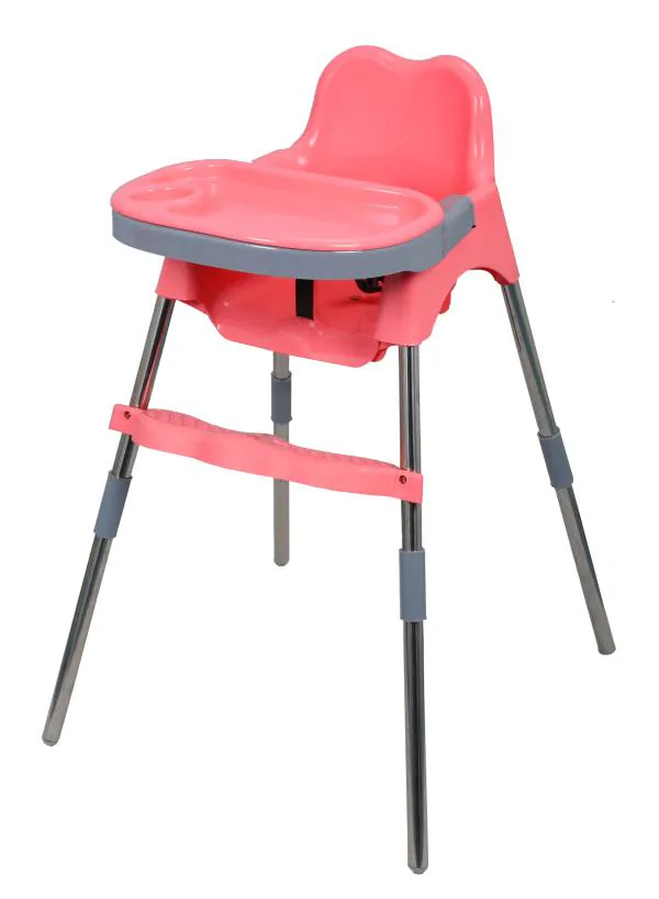 Esquire Spotty Baby Dining Chair with Footrest and an Additional Tray