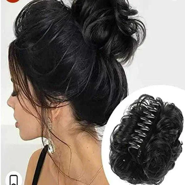 EASYOUNG Butefull Black Color Juda Maker for Girl/Women Hair Extension () -  JioMart