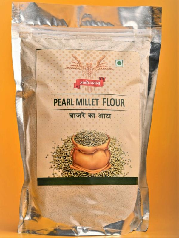 SAMBHOJANAM SUPER QUALITY PEARL MILLET FLOUR/BAJRA ATTA/GLUTEN FREE