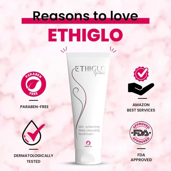 Ethiglo Skin Whitening Face Wash (70ml) JioMart