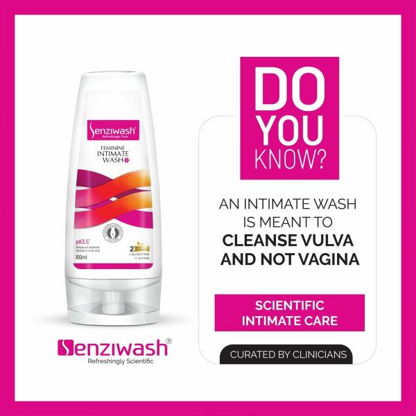 Senziwash Feminine Intimate Wash (100 ml) JioMart
