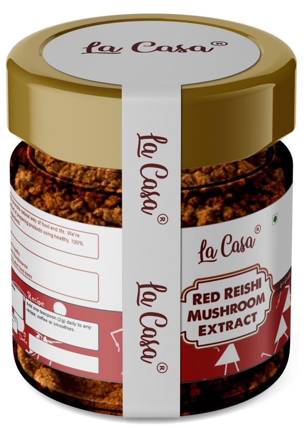 La Casa Red Reishi Mushroom Extract Powder 25g JioMart