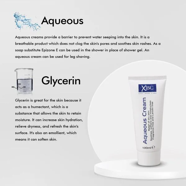 Xpel Marketing Aqueous Cream For Relief of Dry Skin Fragrance Free