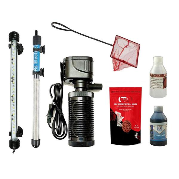 Buraq Blue Aquarium Beginner Kit JioMart