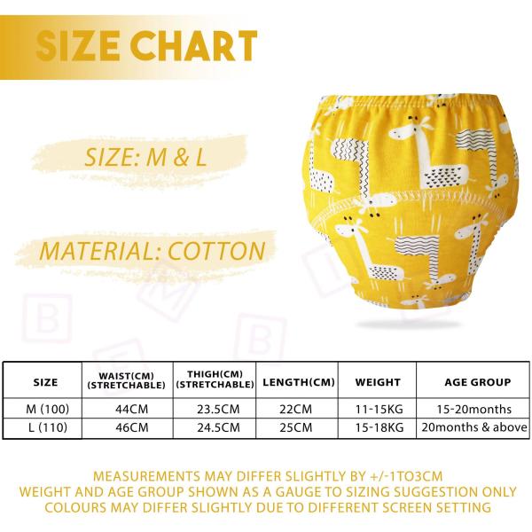 Bembika Cotton Baby Potty Training Pants For Kids L JioMart