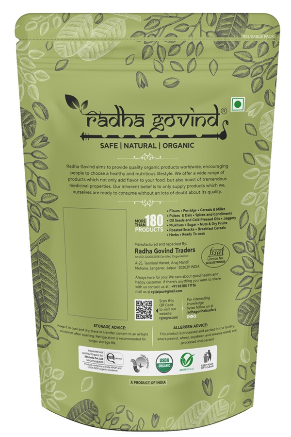 Radha Govind Organic Multigrain Dalia Mix Grain Oatmeal 1000 Gram JioMart